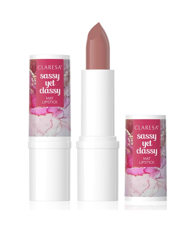 Claresa Matte Lipstick Sassy, ​​ale elegantní 12 groovy 4ml