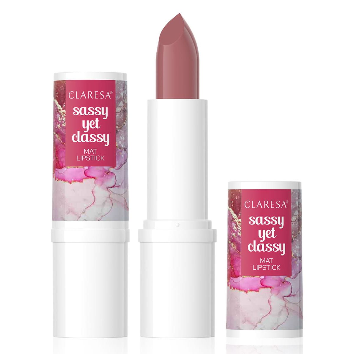 Claresa matte lipstick sassy yet classy 13 saucy 4ml