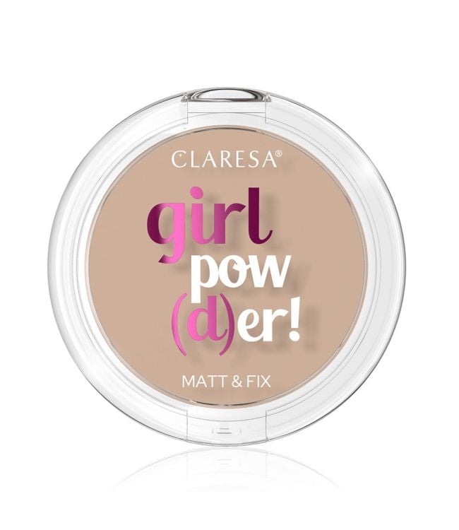 Claresa Girl Pow (D) er! Matt fix pressed Powder 03 Sunkissed 12gr.