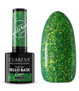 Claresa Rainbow Jello Base Coat Green 5ml