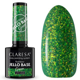 Claresa rainbow jello base coat green 5ml