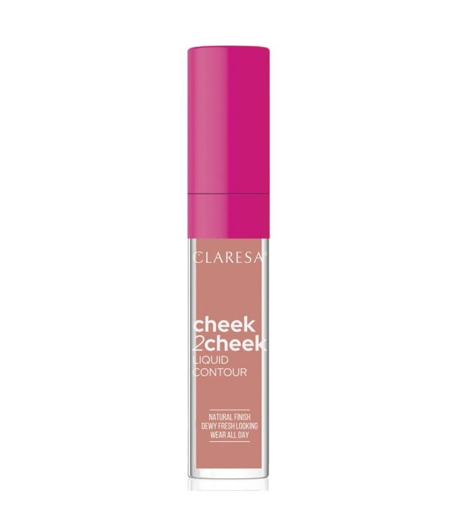 Claresa Cheek 2 joues contour liquide Blush 01 Thé Rose 6gr.