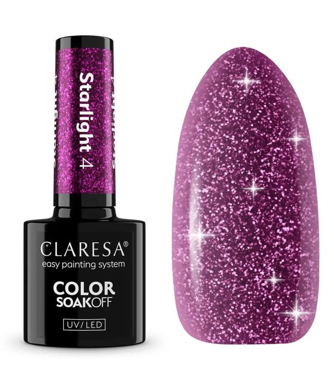 Claresa UV ledet Gellak 5ml Starlight 4