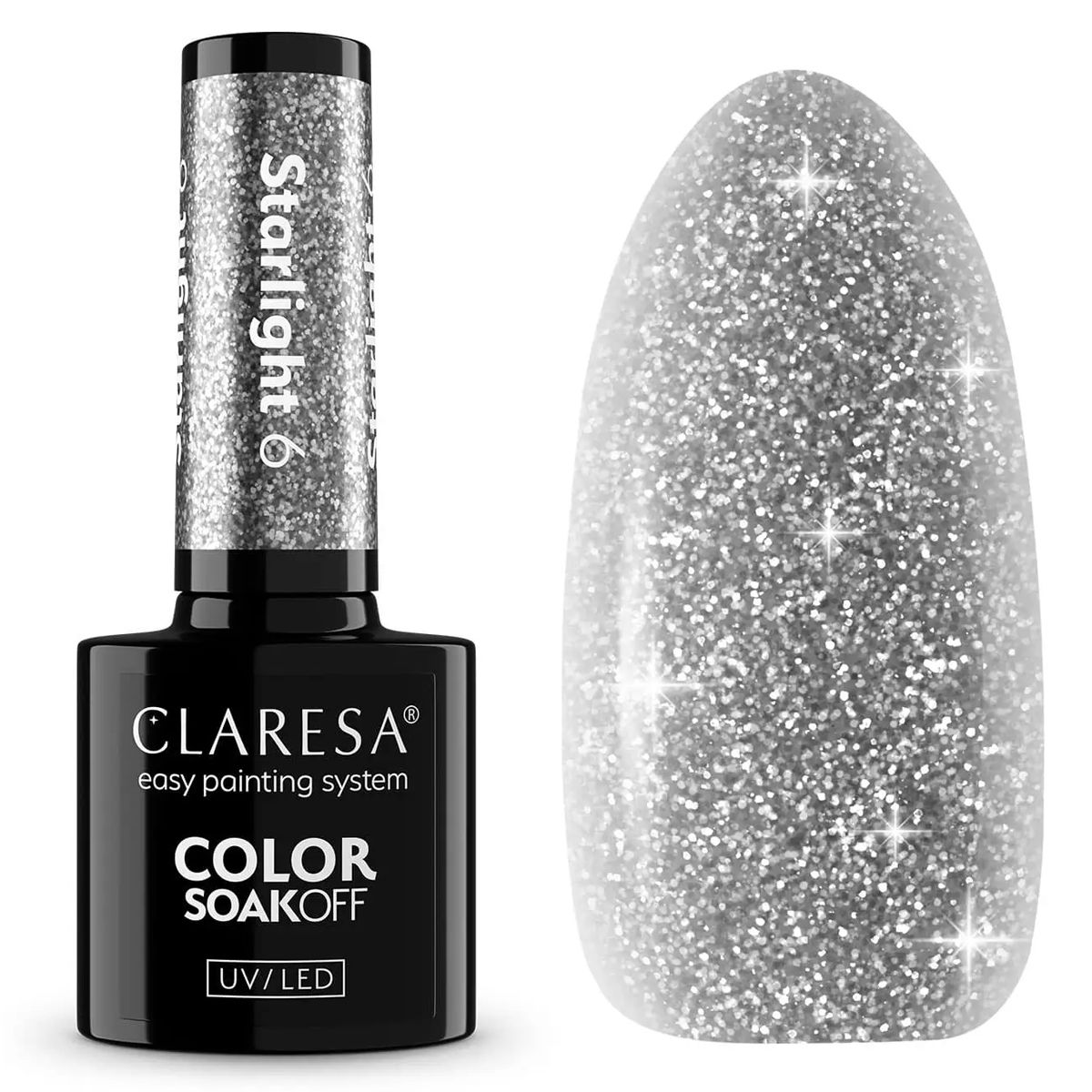Claresa Lakier żelowy UV LED 5ml Starlight 6