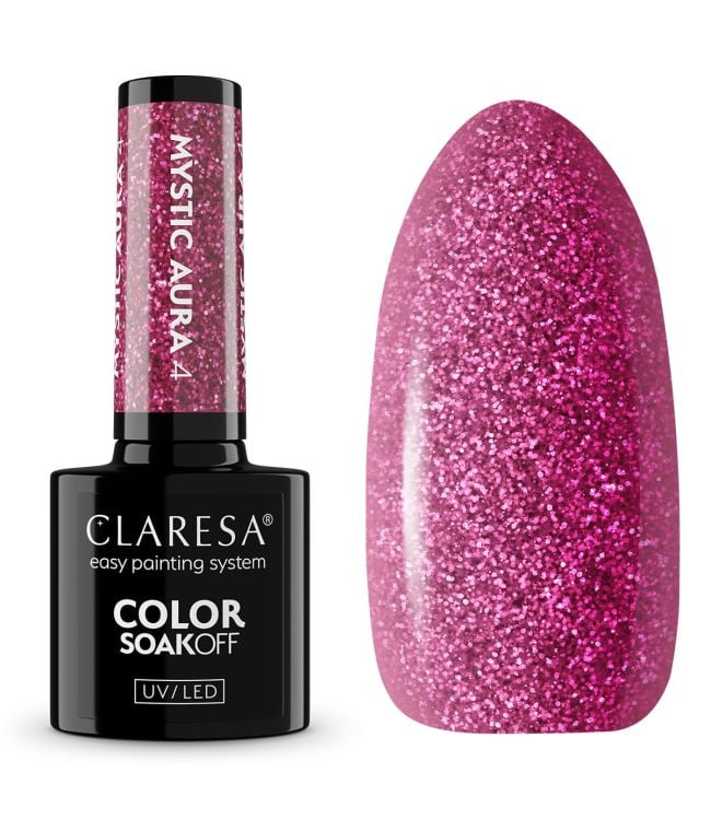 Claresa UV lideró a Gelak 5ml Mystic Aura 4