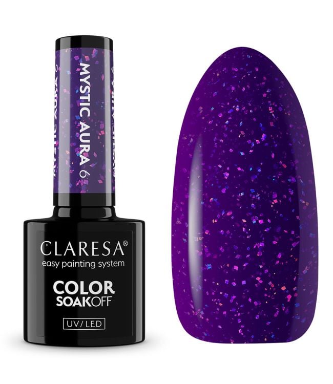 Claresa UV lideró a Gelak 5ml Mystic Aura 6