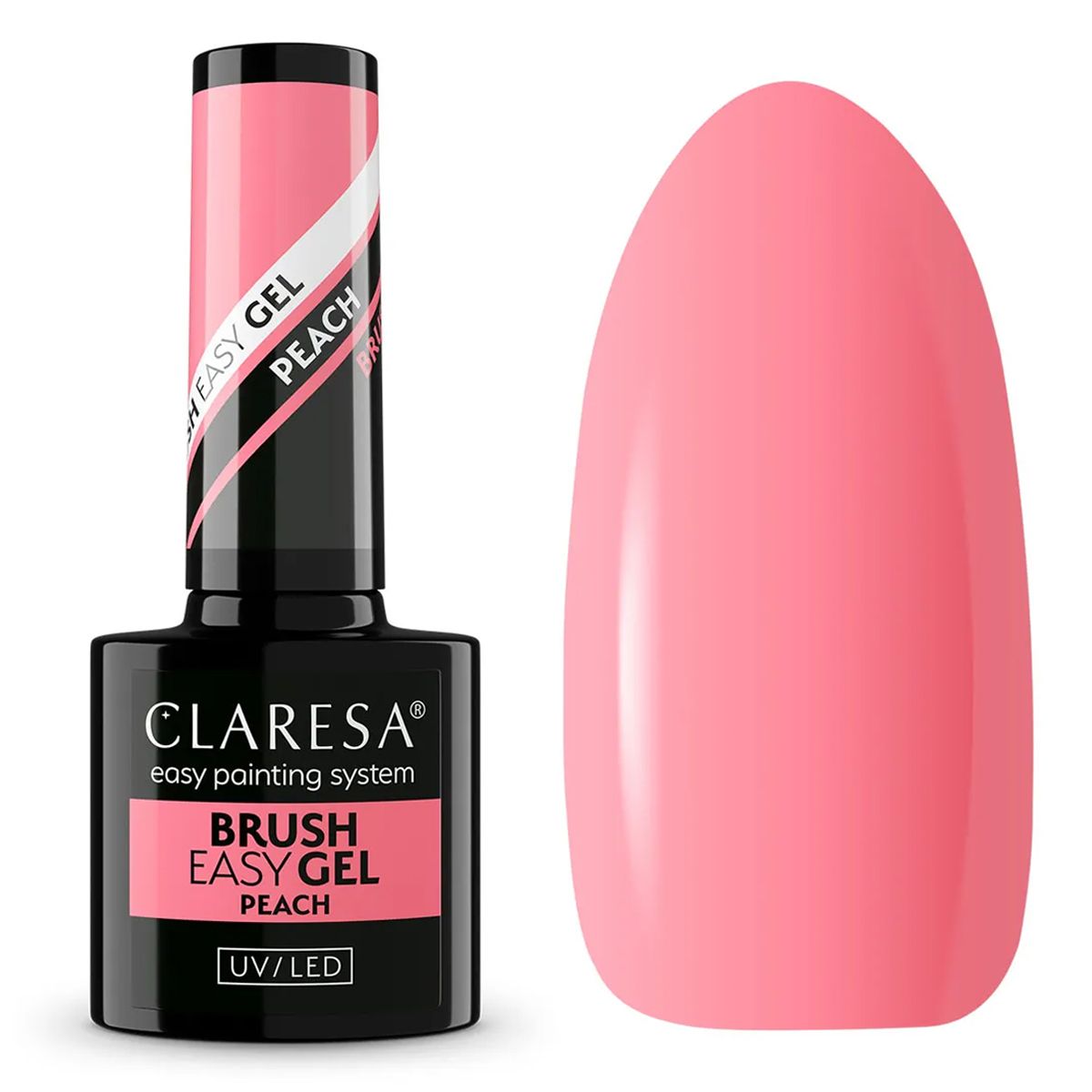Claresa brush easy gel peach 5ml