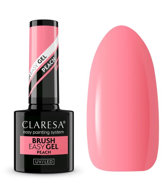 Claresa Brush Easy Gel Peach 5ml