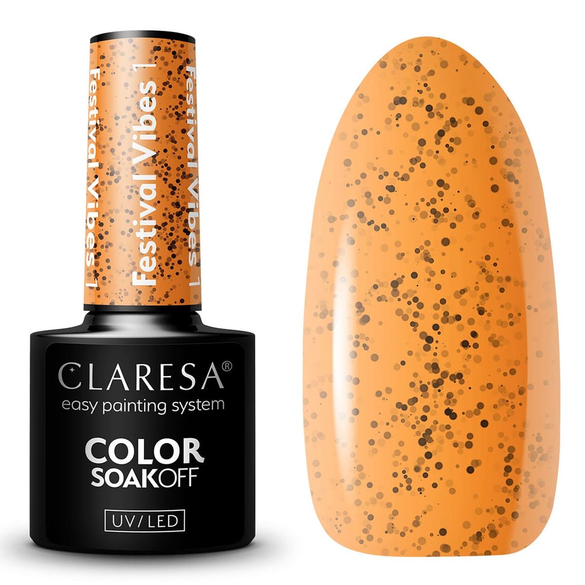 Claresa UV LED Gel Polish 5ml Festival Vibes 1