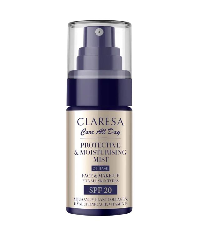 Claresa skyddande fuktgivande dimma SPF 20 50 ml