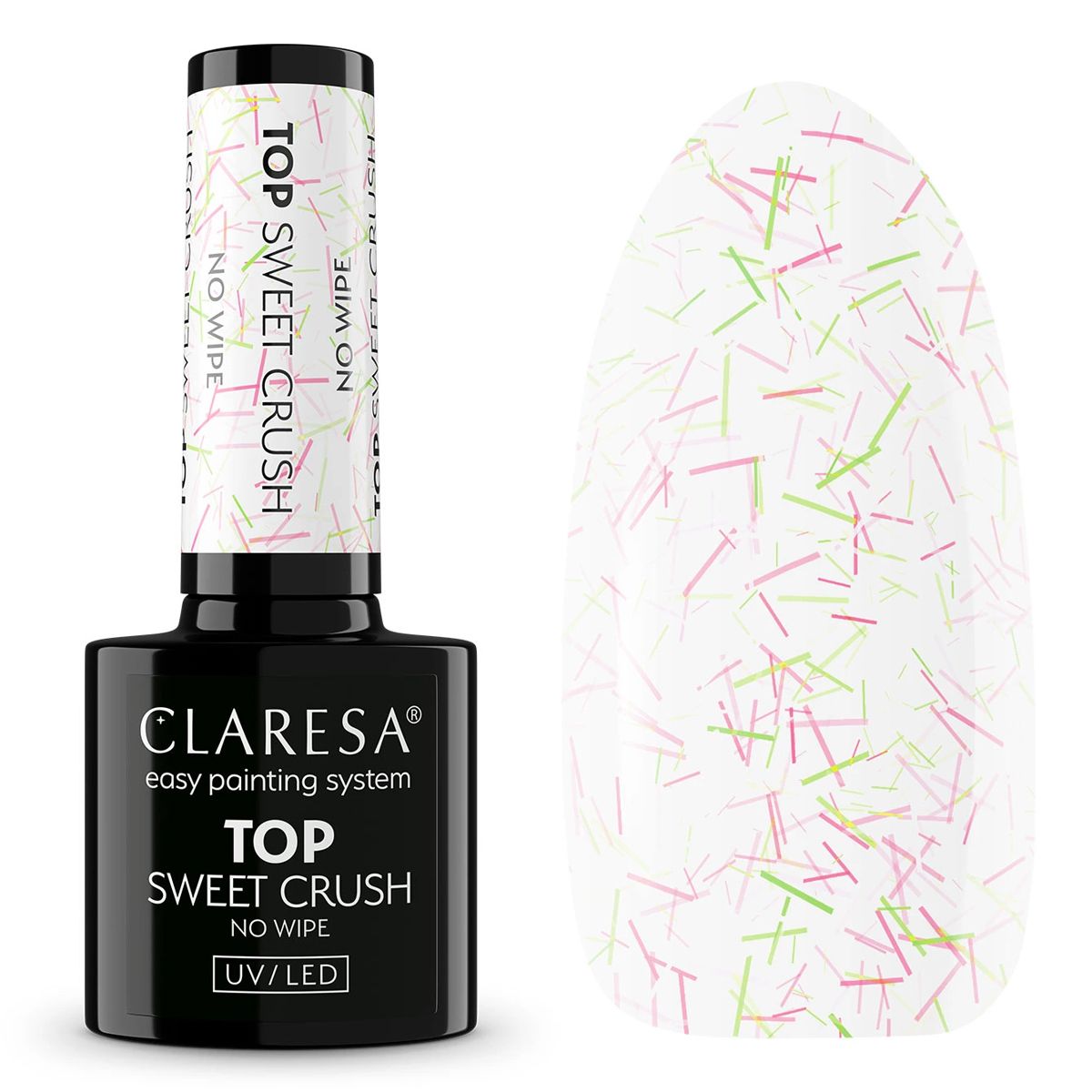 Claresa top coat no wipe sweet crush 5ml