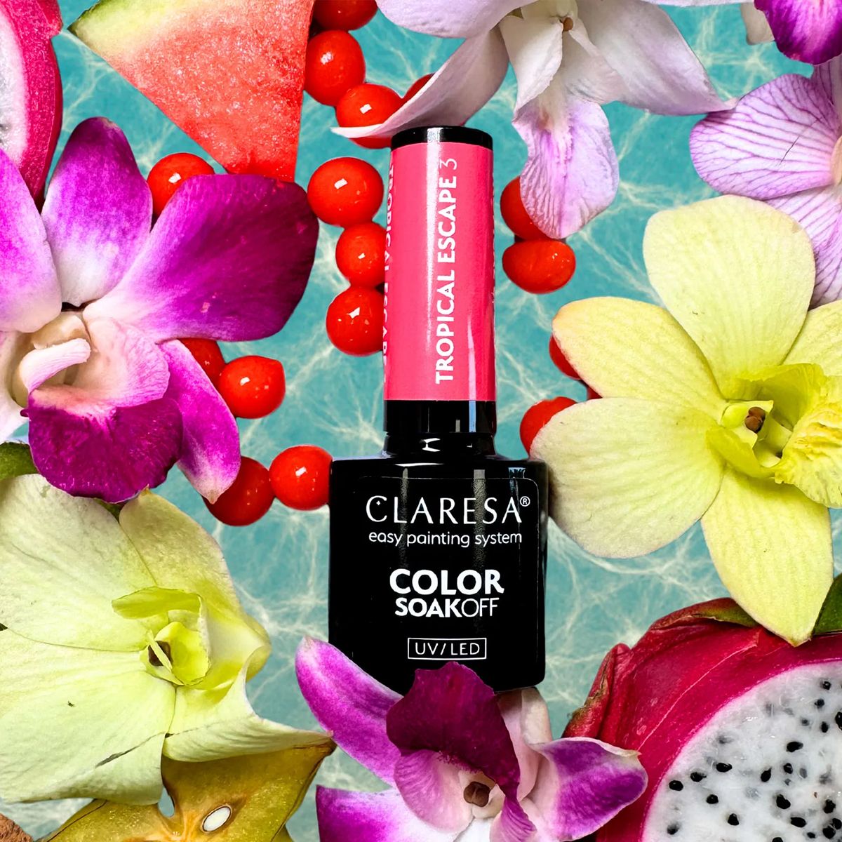 Claresa UV LED Gel Polish 5ml Tropical Escape 3