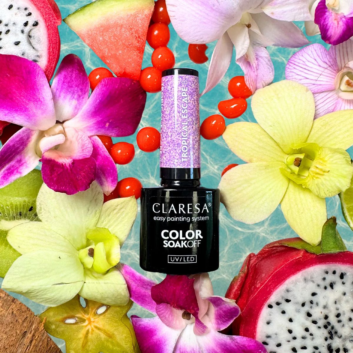 Claresa UV LED Gel Polish 5ml Tropical Escape 8