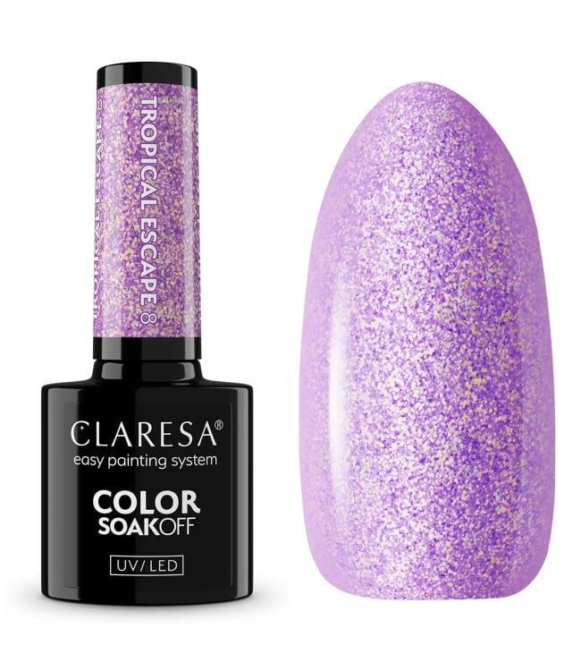 Claresa UV LED Gel Polish 5ml Tropical Escape 8