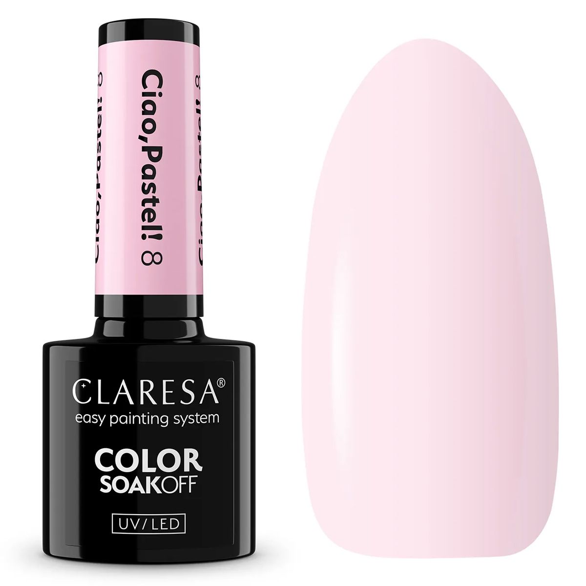 Claresa UV LED Gel Polish 5ml Ciao Pastel 8