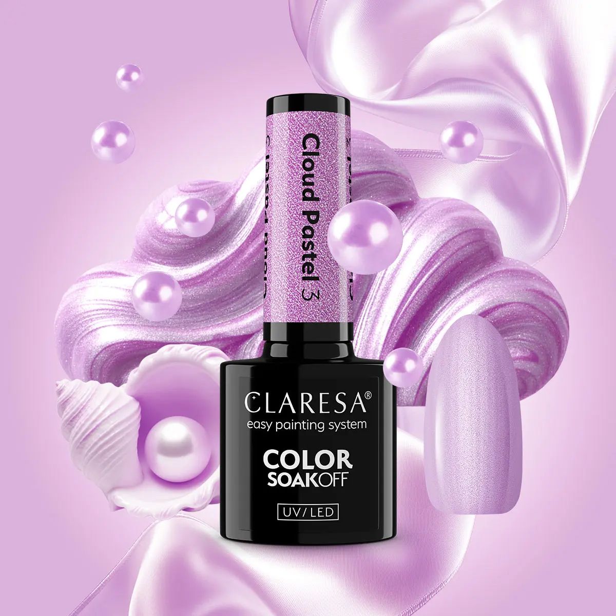 Claresa UV LED Gel Polish 5ml Cloud Pastel 3
