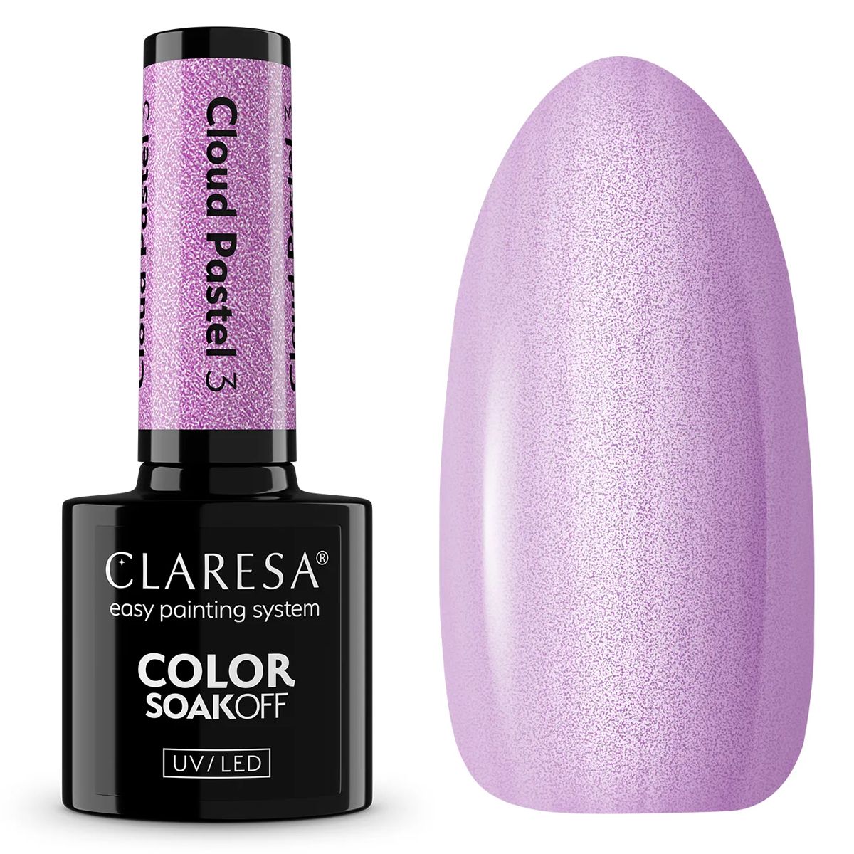 Claresa UV LED Gel Polish 5ml Cloud Pastel 3