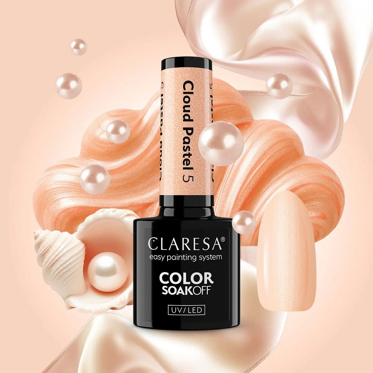Claresa UV LED Gel Polish 5ml Cloud Pastel 5