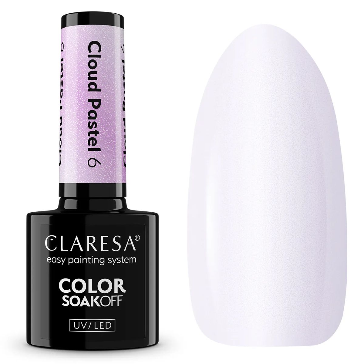 Claresa UV LED Gel Polish 5ml Cloud Pastel 6