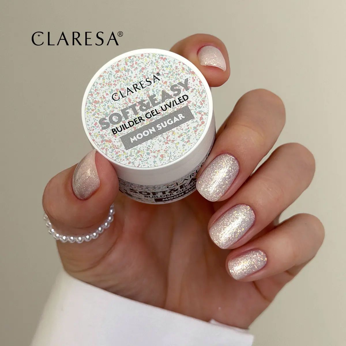 Claresa Keratin Soft Easy Builder Gel Moon Sugar 12g.