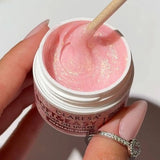 Claresa keratin soft easy builder gel mermaid pink 45gr.