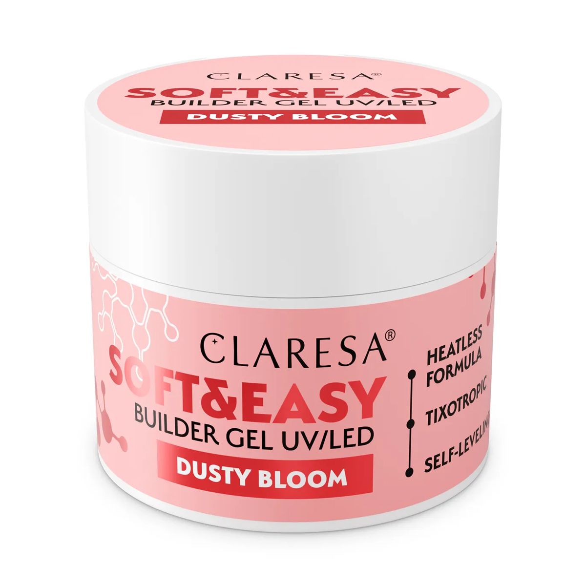 Claresa Keratin Soft Easy Builder Gel Dusty Bloom 45g.