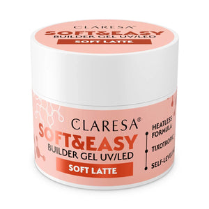 Claresa keratin soft easy builder gel soft latte 12gr.