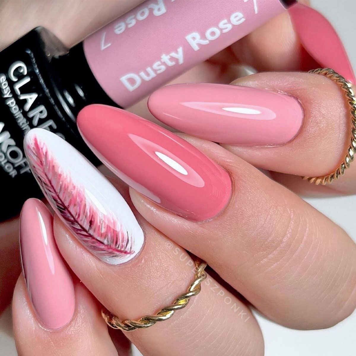 Claresa UV LED Gel Polish 5ml Dusty Rose 7