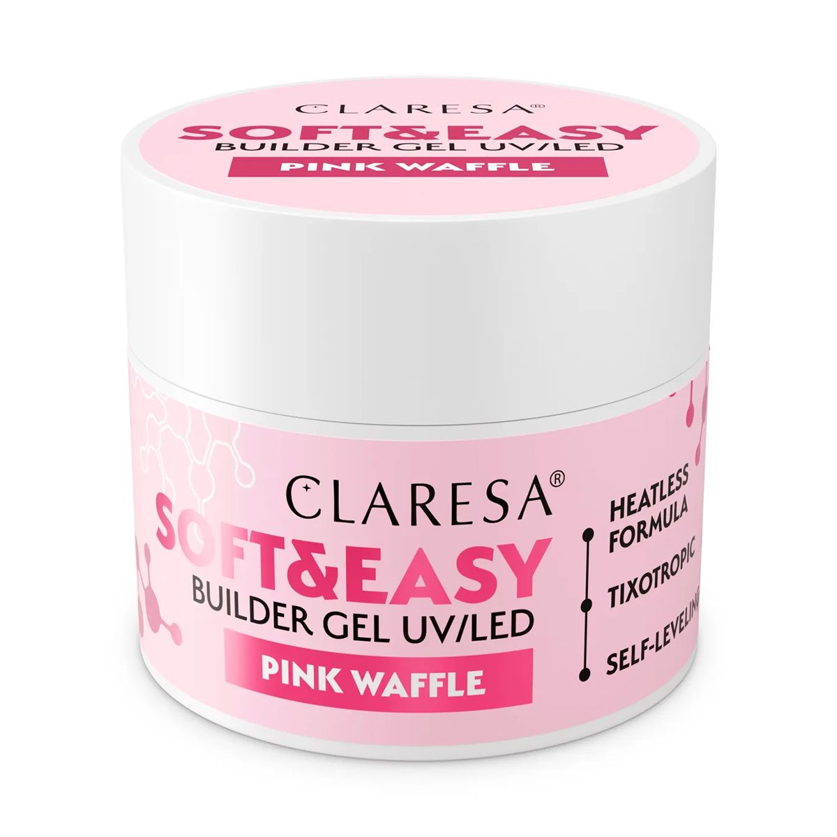 Claresa Keratin Soft Easy Builder Gel Pink Waffle 12gr.