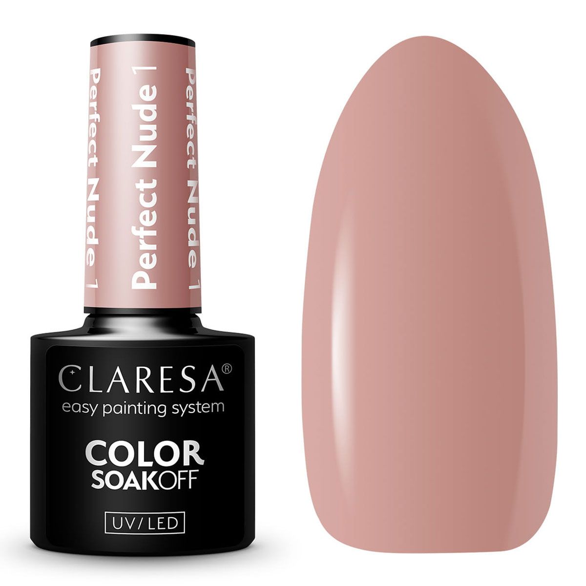 Claresa UV LED Gel Polish 5ml Perfect Nude 1