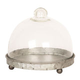 Clayre Eef Stolp 6GL2492 Gray Transparent 16x15 cm