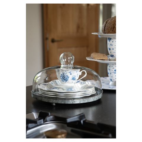 Clayre Eef Stolp 6GL2492 Gray Transparent 16x15 cm