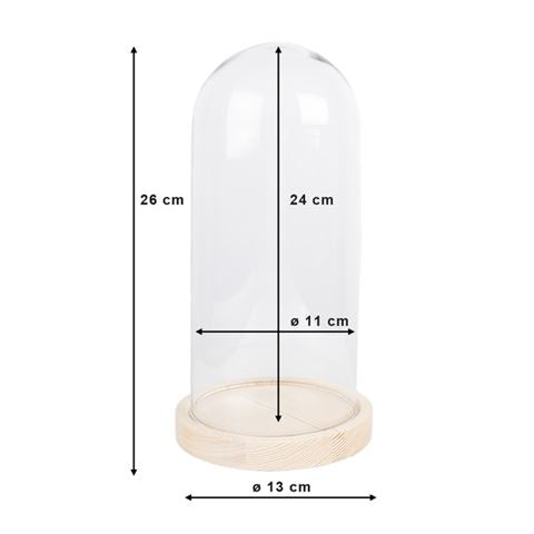 Clayre Eef Stolp 6Gl4039 brong 13x26 cm