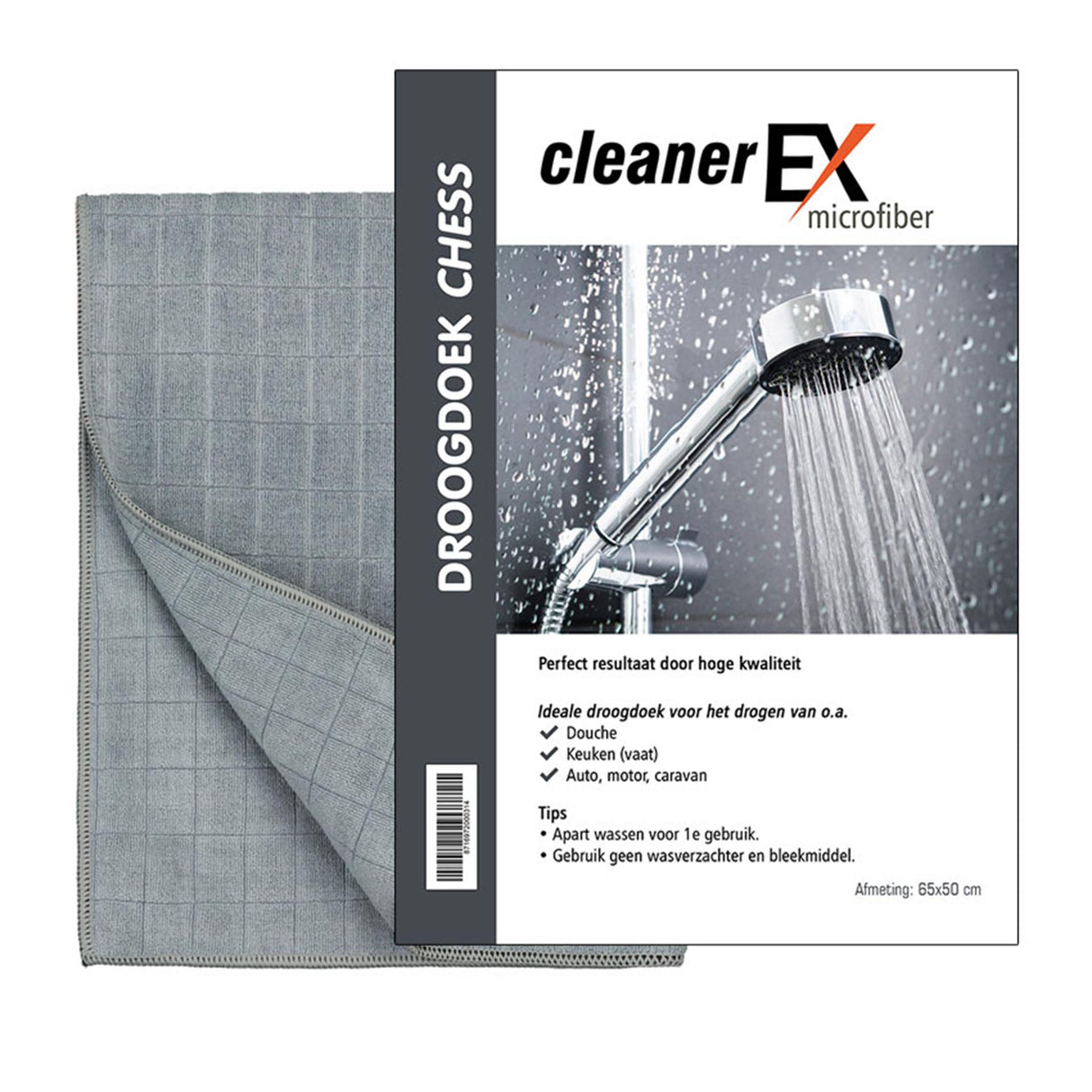 Cleanerex microvezel droogdoek 65x50cm