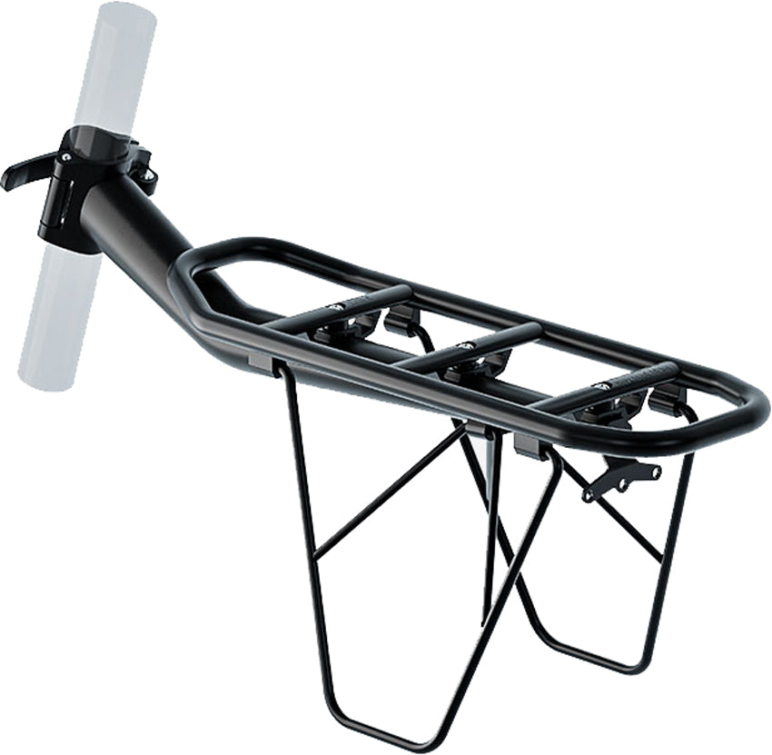 Klipt czasu stojaka 2.0 Siedzisko po bagażniku Black