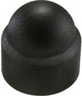Connex tapa hexagonal m5 plástico 10 negro - ky4210025