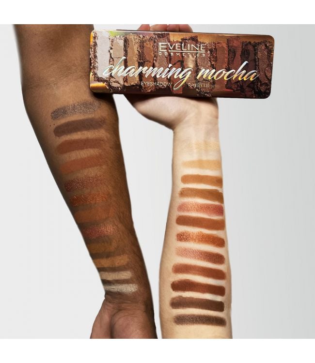 Paleta oční stíny Eveline Okouzlující mocha