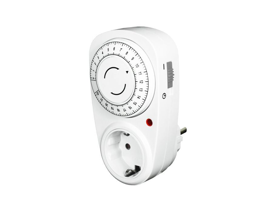 Ecosavers Back Clock Analog til maks. 22 timer (nedtælling)