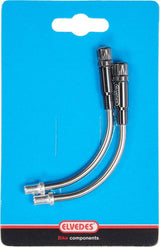 Ajustable V-Brake doblan 90 ° de acero inoxidable (2 piezas)