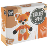 Craft id háčkovacia súprava líška - vrát. ihlu a niť