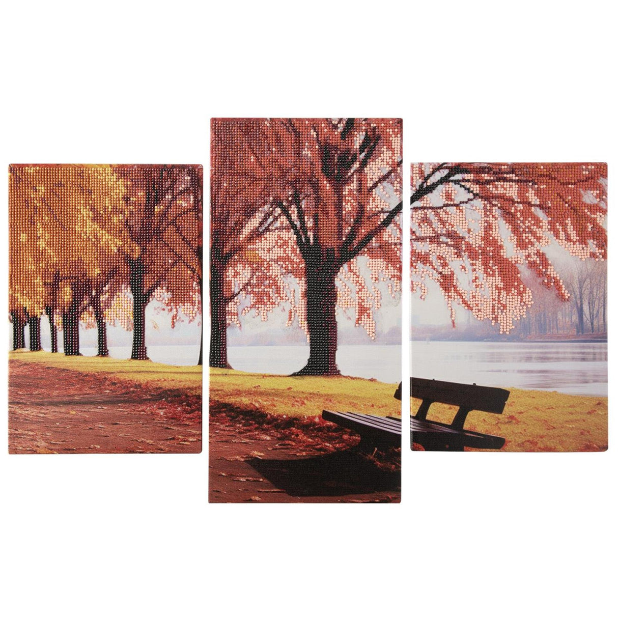 Creative craft group diamond painting drieluik landschap