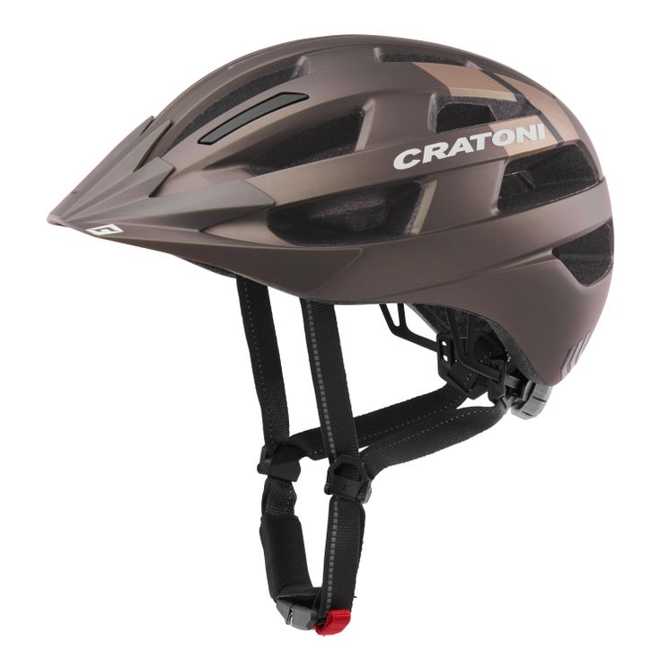 Casco Cratoni Velo-X Brown Metallic Matt S-M