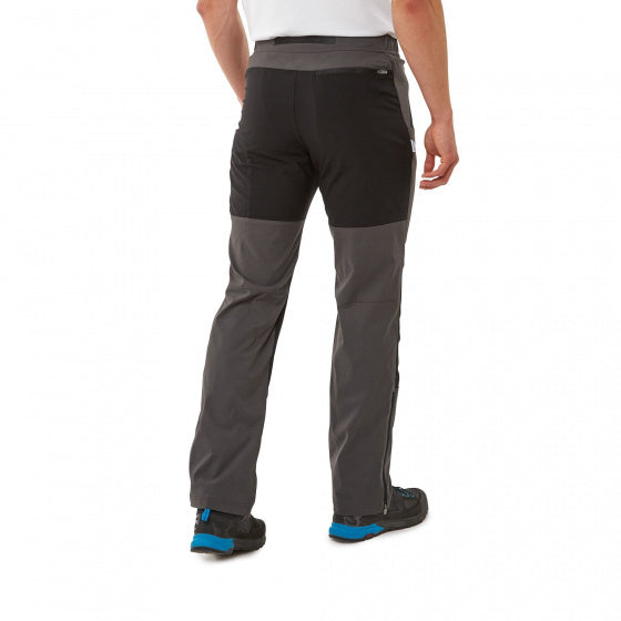 Craghopper Outdoorbroeks Kiwi Aventure Männer Grey Gréisst 44 m