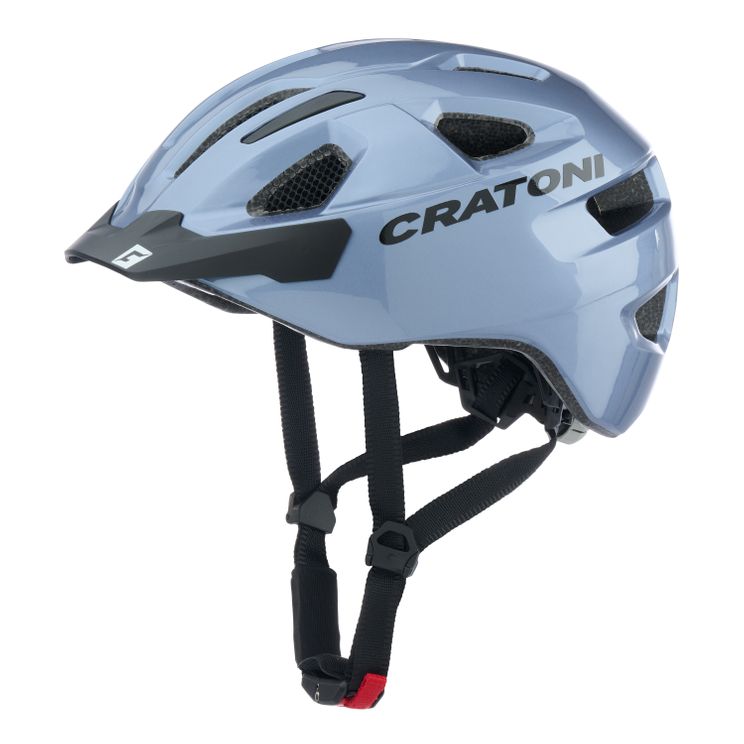 Casco cratoni c-swift blu metallico glossy uni
