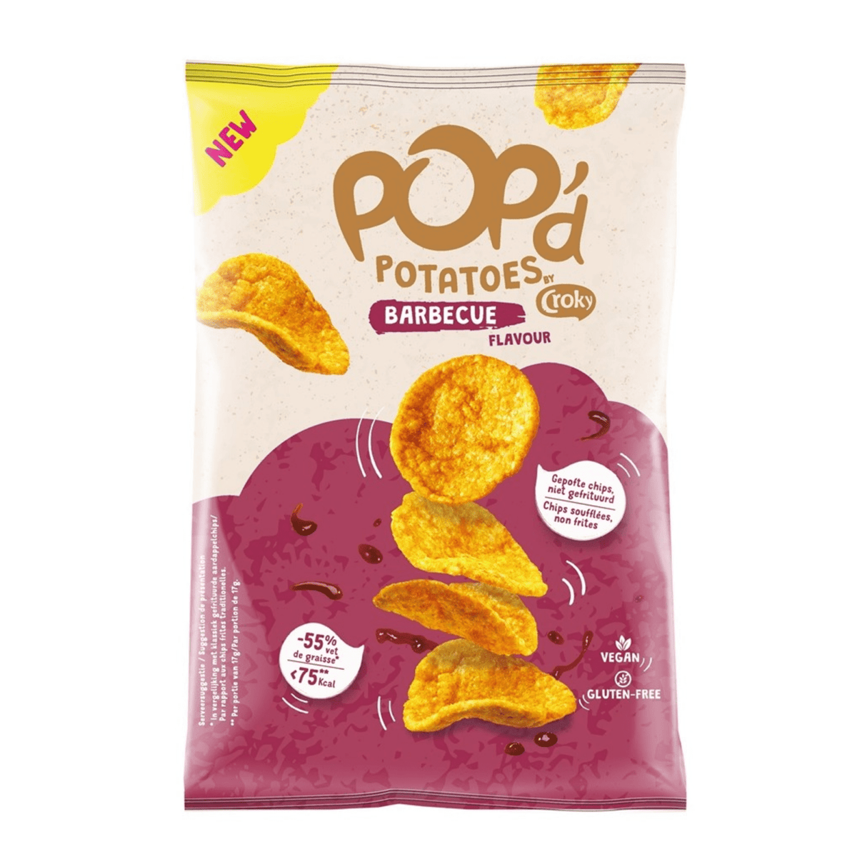 Croky pop'd potatis grill (24x 17gr)