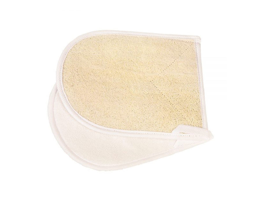 Croll denecke massage handschoen loofah fijn en grof