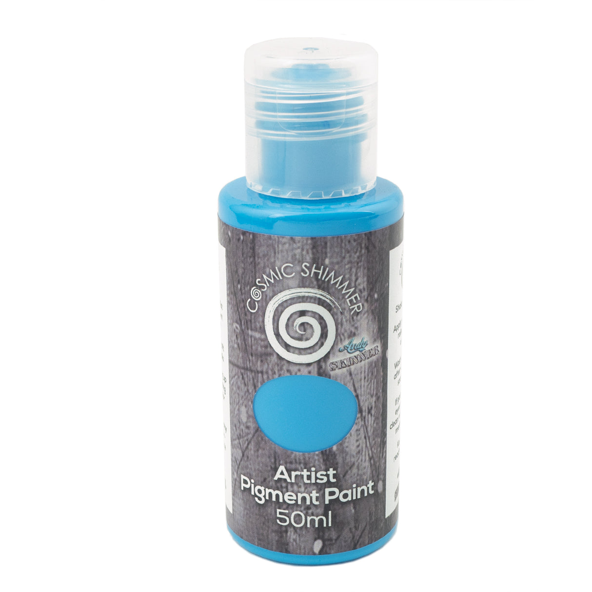 Cosmic shimmer • artist pigment paint by andy skinner primary blue