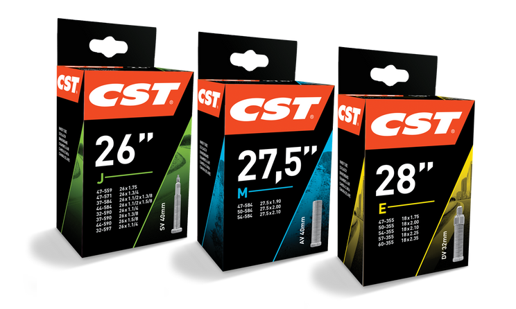 CST Interner Tube 22x1 3 8 Etro 37-501, Valiel: Blitz Holland 40mm