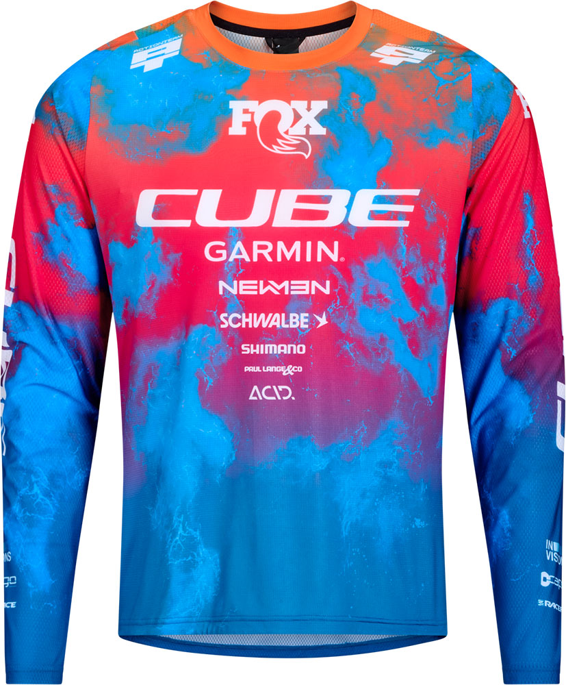 Cube x actionteam - mtb long sleeve jersey | l
