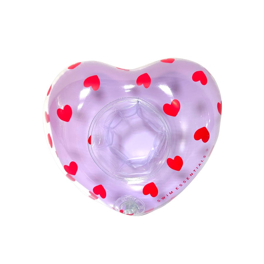 Corazones dulces | Corazón de la taza inflable lila corazón